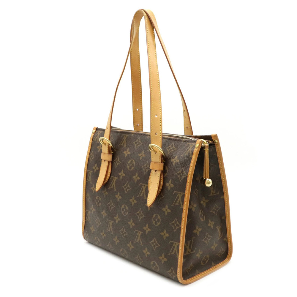 Louis Vuitton Bag Popincourt Monogram Shoulder Tote Brown